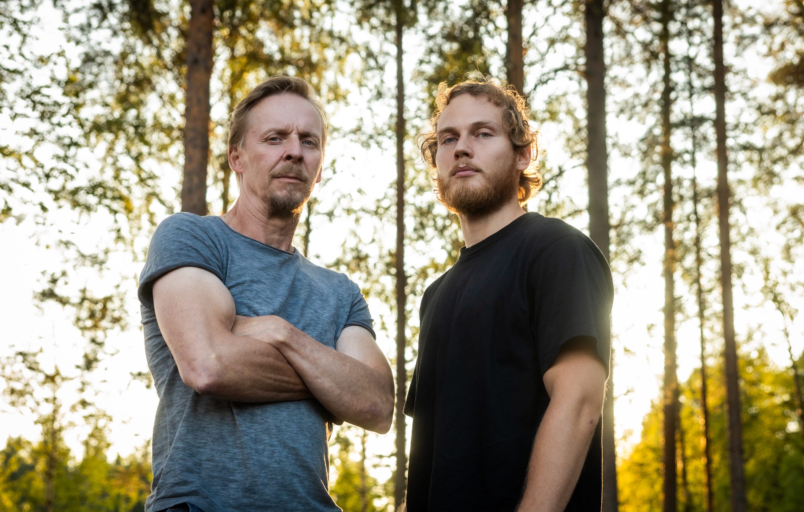Eero Aho and Elias Salonen in Kalevala: The Story of Kullervo