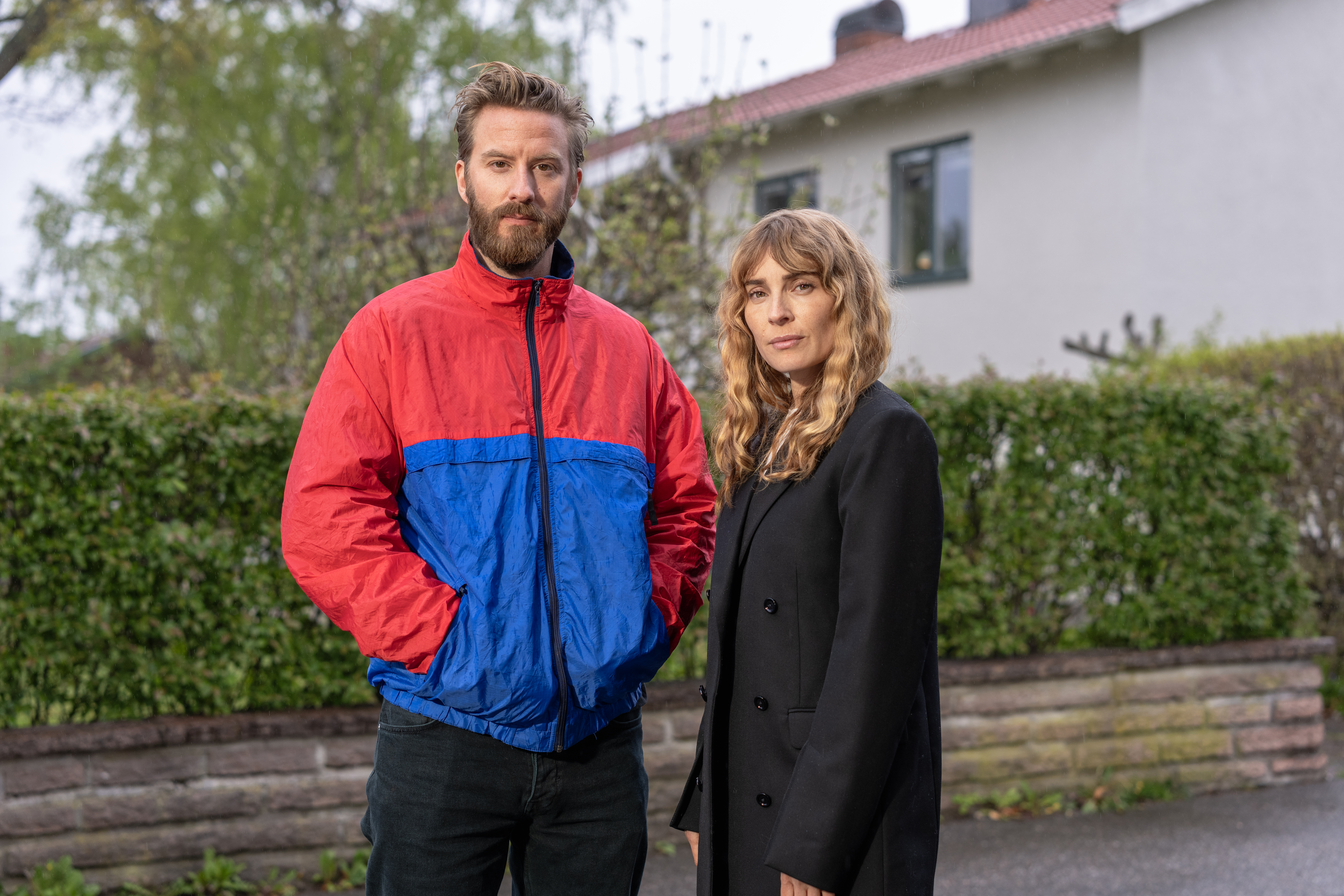 Aliette Opheim and Filip Berg in 'To Death Do Us Apart' (Tills döden skiljer oss) Fotograf: Alexander Crispin/TV4